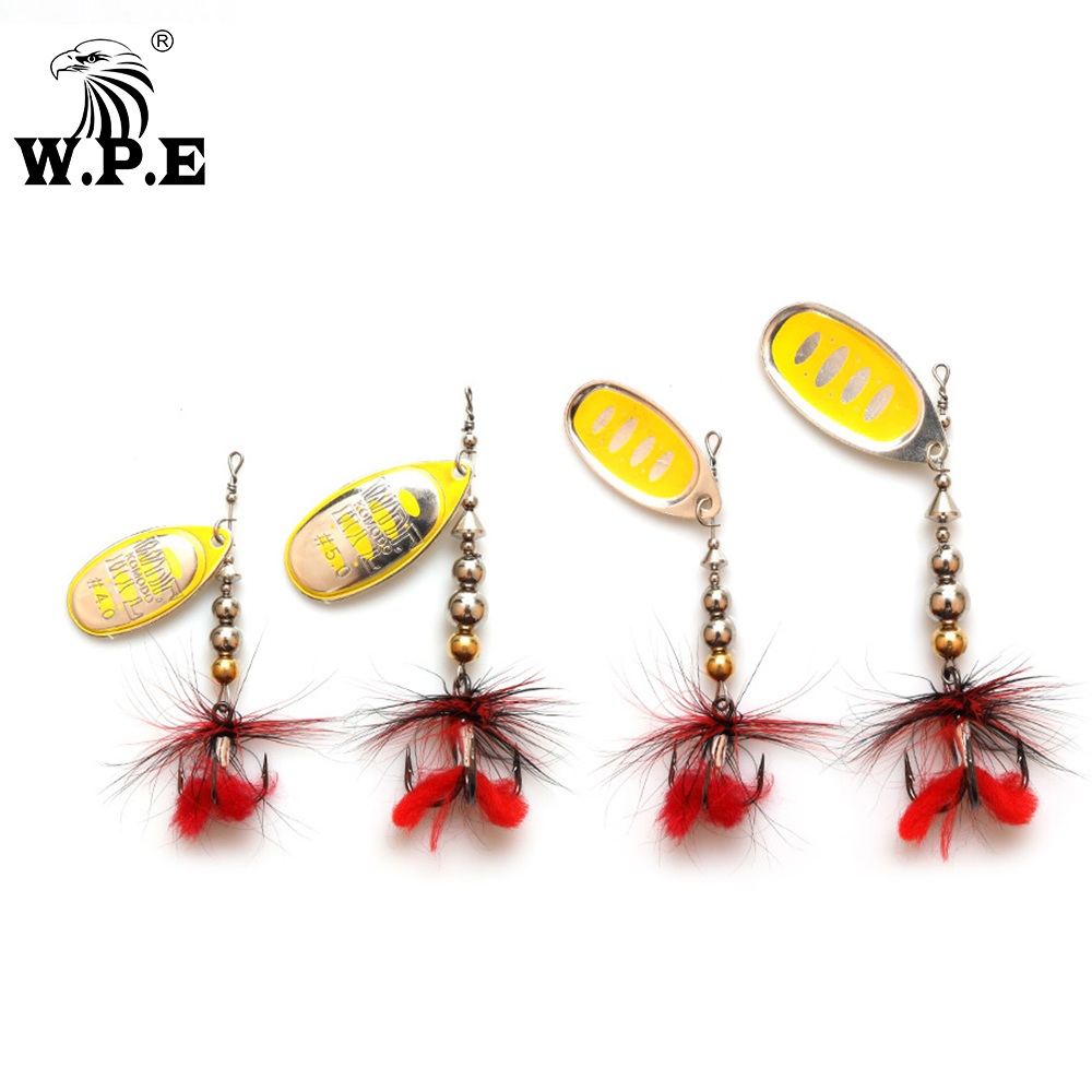 Fishing Equipment Brands - W.P.E العلامة التجارية الجديدة ملعقة إغراء