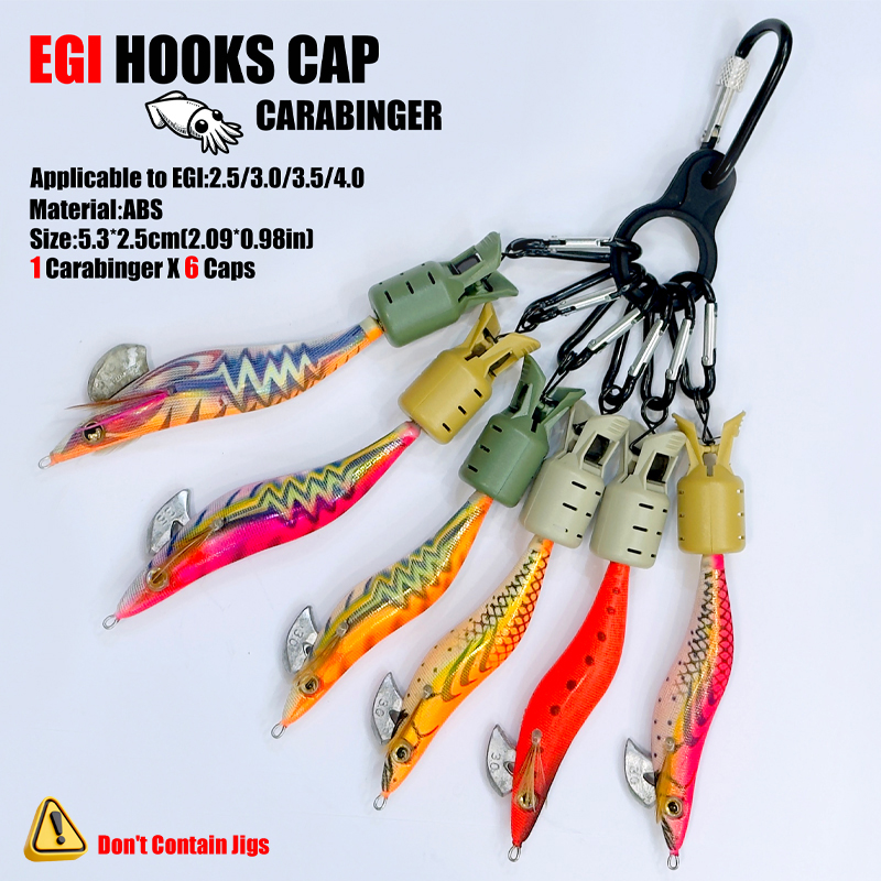 الحبار تهزهز هوك قبعات وحلقة ت - مراجعة Fishing Equipment Carp وسعره